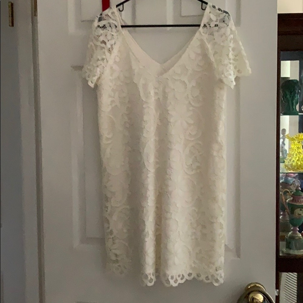 White dress